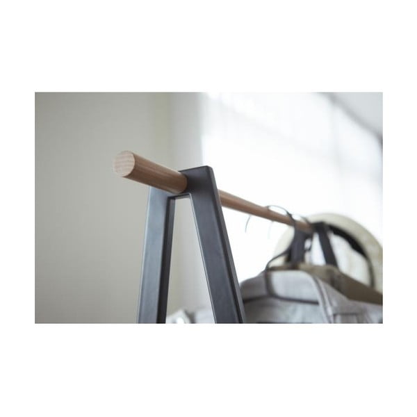 Appendiabiti in metallo nero Tower - YAMAZAKI-image-4