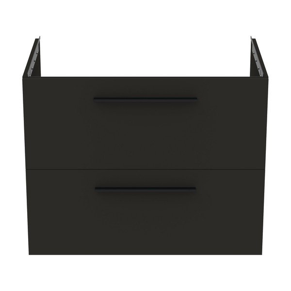 Mobile per lavabo antracite a sospensione 80x63 cm i.Life B - Ideal Standard-image-2