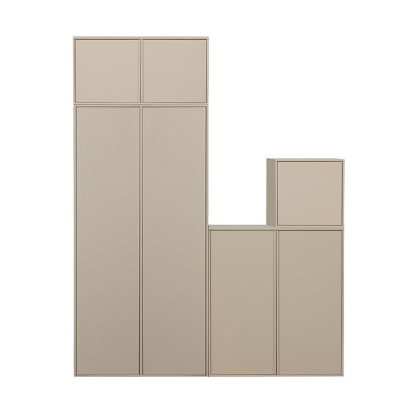 Armadio modulare in legno di pino crema 100x110 cm Daily - vtwonen-image-4