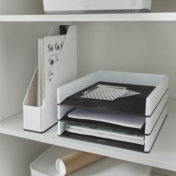 Portadocumenti bianco e nero WOW - Leitz-image-1
