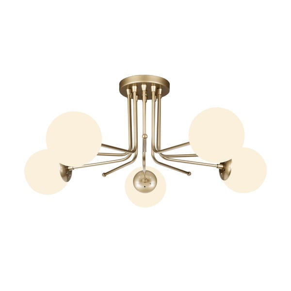 Lampada da soffitto di colore oro, altezza 34 cm Star - Squid Lighting