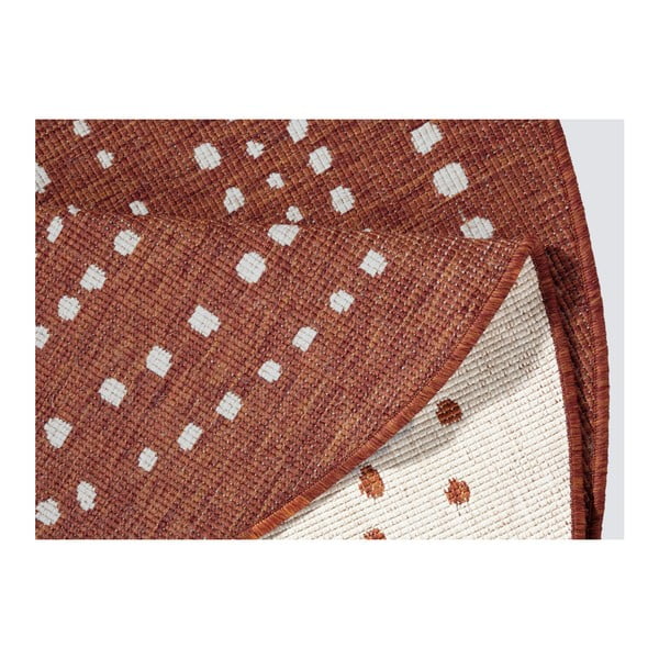 Tappeto rosso per esterni , ⌀ 140 cm Bali - NORTHRUGS-image-4