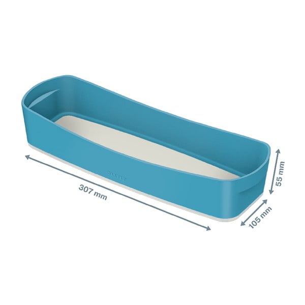 Scatola da tavolo blu con organizer Cosy - Leitz-image-4