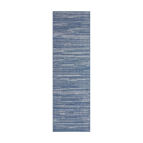Tappeto blu per esterni 350x80 cm Gemini - Elle Decoration