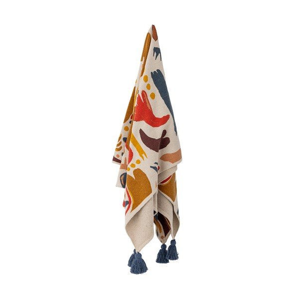 Coperta per TV in cotone riciclato 160x130 cm Horus – Bloomingville-image-1