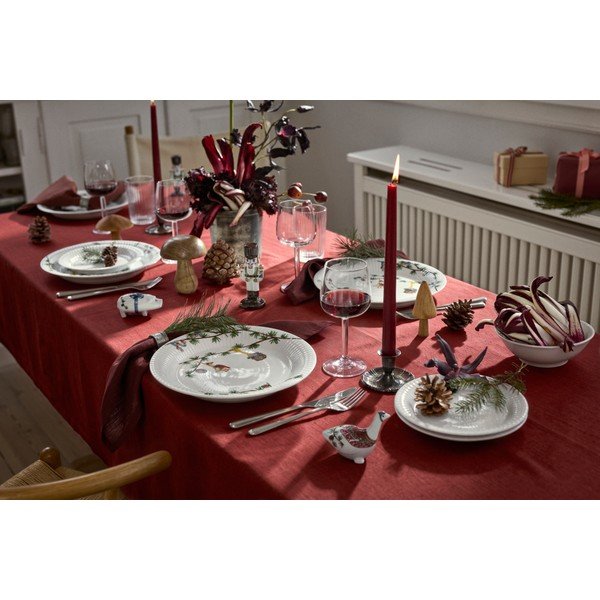 Piatto bianco in porcellana a tema natalizio ø 27 cm Hammershøi Christmas – Kähler Design-image-4