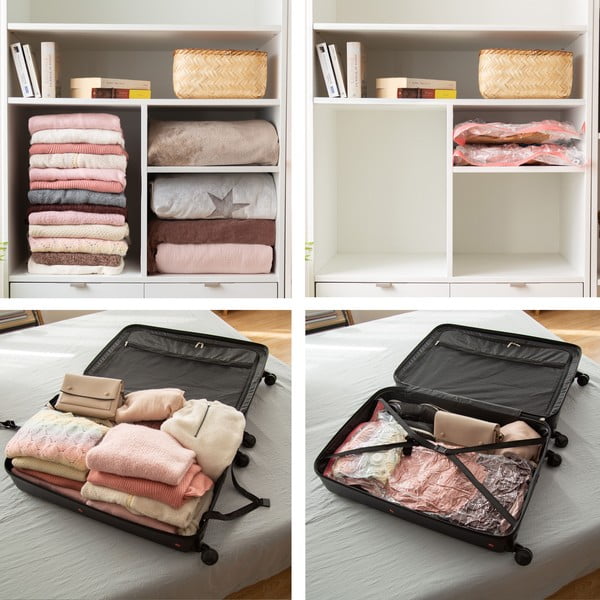 Sacchetti per il vuoto in set da 2 pezzi Premium Valve M - Compactor-image-1