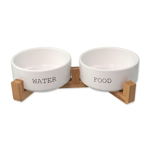 Set di ciotole in ceramica con base per cani ø 13 cm Dog Fantasy - Plaček Pet Products