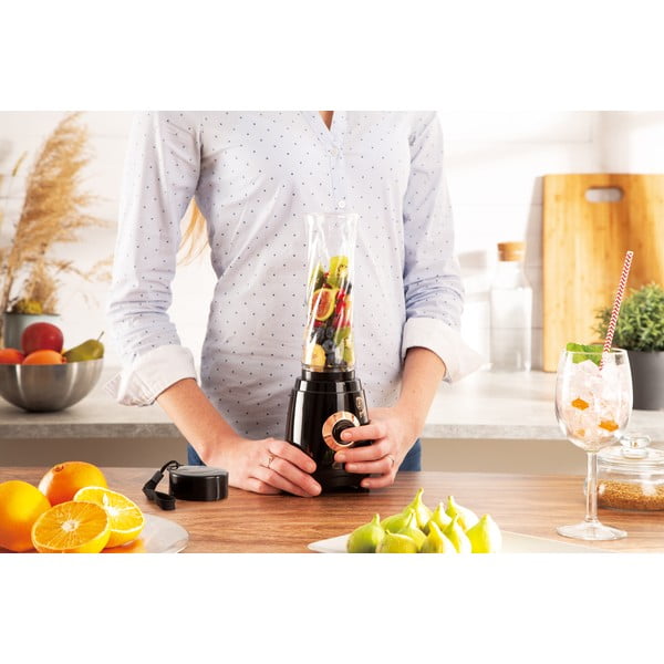 Frullatore nero per smoothie Black Rose Collection - BerlingerHaus-image-3