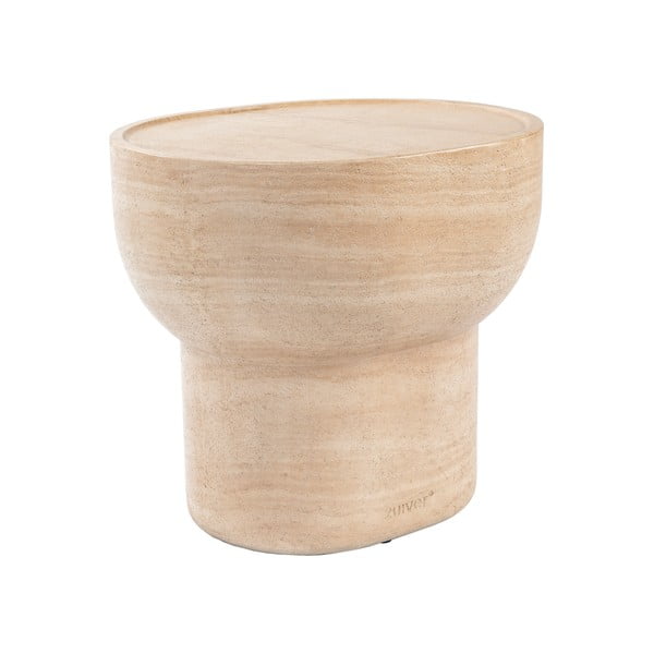 Tavolino con effetto pietra 42x50 cm Noble – Zuiver