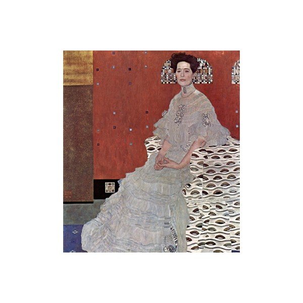 Reprodukce obrazu Gustav Klimt - Fritza Riedler, 70 x 60 cm
