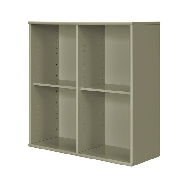 Libreria color kaki da appendere 70x70x27 cm Mistral – Hammel Furniture-image-2