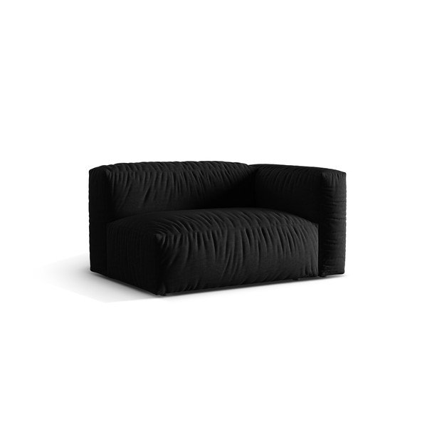 Modulo divano nero (angolo destro) Martina - Micadoni Home-image-2