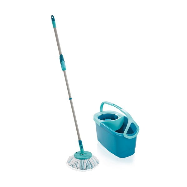 Set di mop a disco e secchio per pavimenti Clean Twist - LEIFHEIT