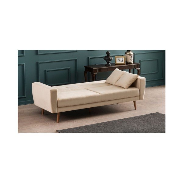 Divano letto crema Vivalde - Balcab Home-image-3