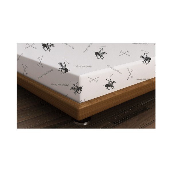 Lenzuolo in cotone Polo Black, 180 x 240 cm - Beverly Hills Polo Club