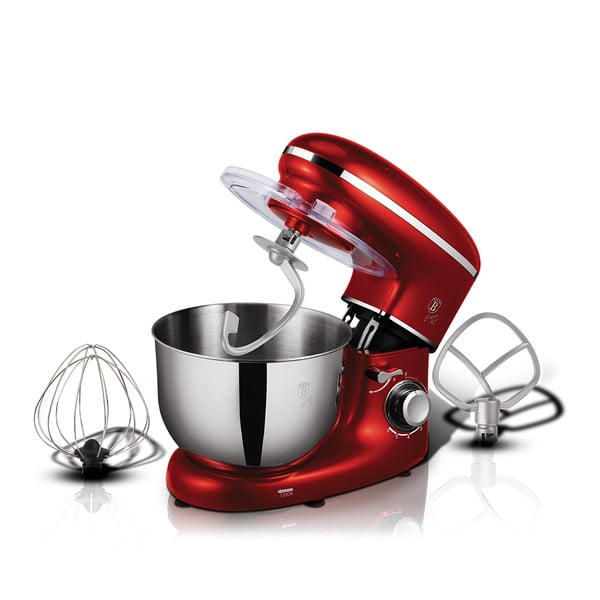 Robot da cucina rosso Burgundy Metallic Line - BerlingerHaus-image-2