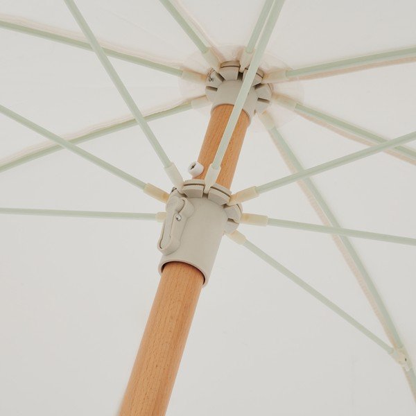 Ombrellone bianco e nero ø 155 cm Casa Marbella - Sunnylife-image-1