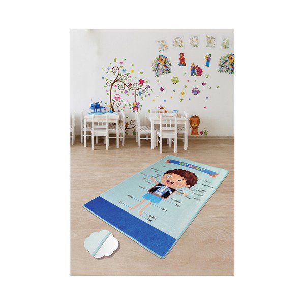 Tappeto per bambini , 100 x 160 cm My Body - Unknown-image-1