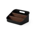 Organizer da bagno nero per cosmetici in plastica riciclata Bellwood - Umbra