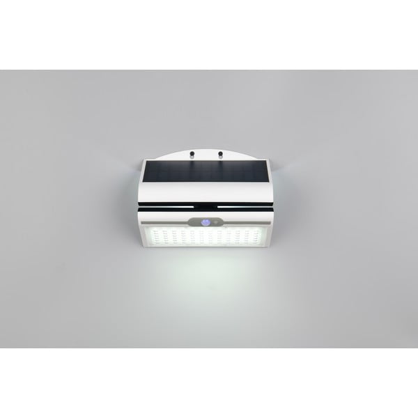 Illuminazione esterna LED con alimentazione a pannelli solari da parete (altezza totale 18,5 cm) Macapa – Reality-image-3