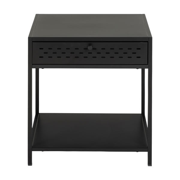 Comodino nero Newcastle - Actona