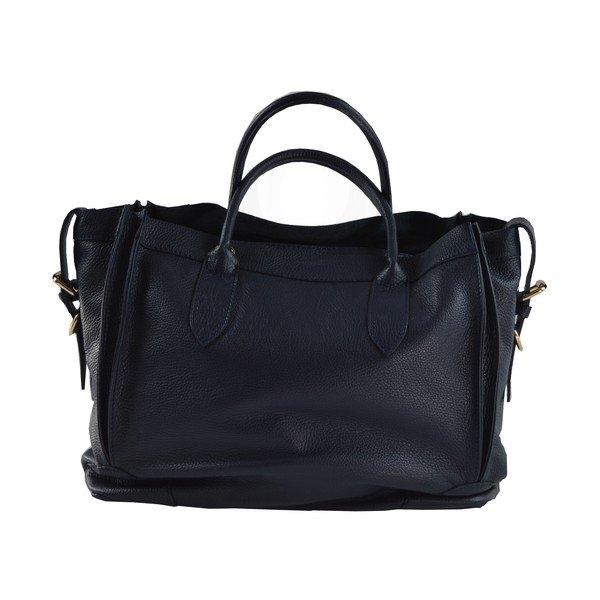 Borsa Mulina in pelle blu scuro - Chicca Borse