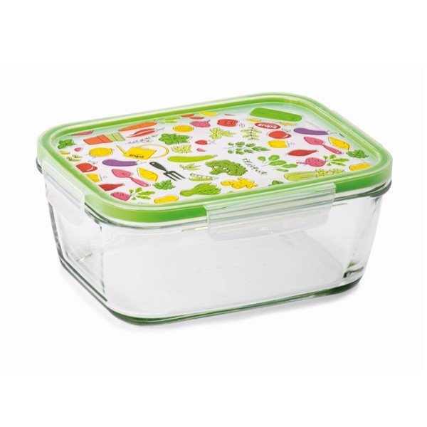 Scatola per alimenti in vetro rettangolare, 0,8 l - Snips-image-1