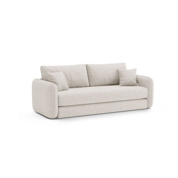 Divano color crema allungabile 225 cm – Micadoni -image-3