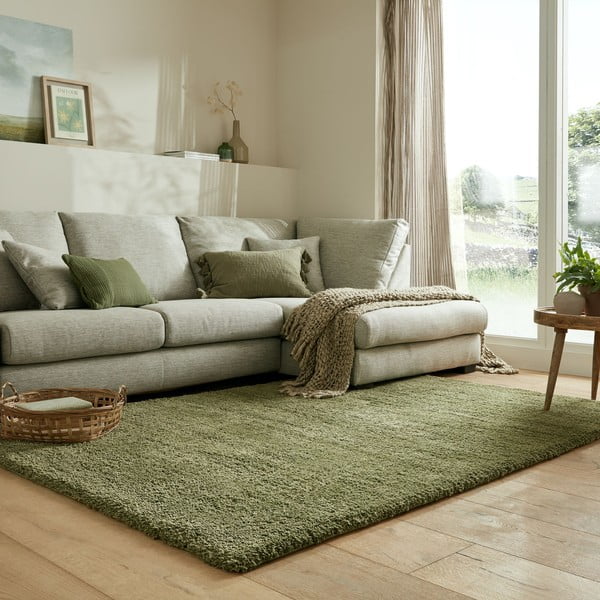 Tappeto verde 160x230 cm - Flair Rugs-image-1