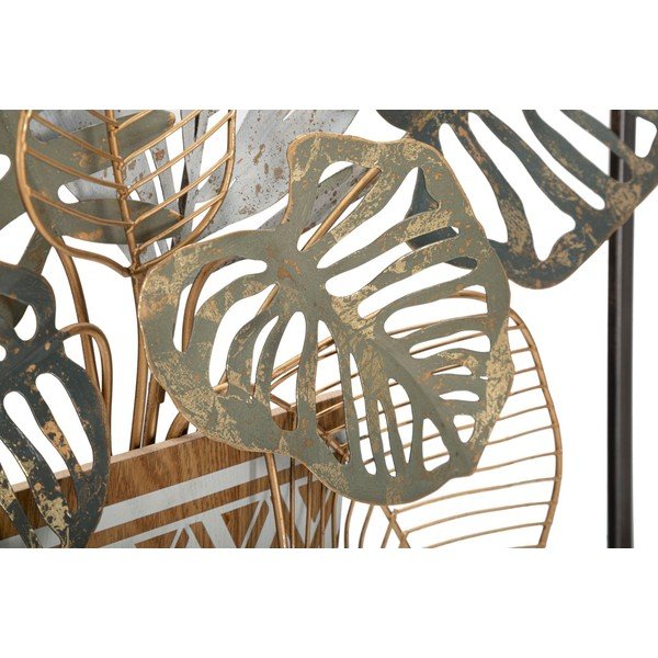 Decorazione da parete in metallo 54x63 cm Vaso - Mauro Ferretti-image-3
