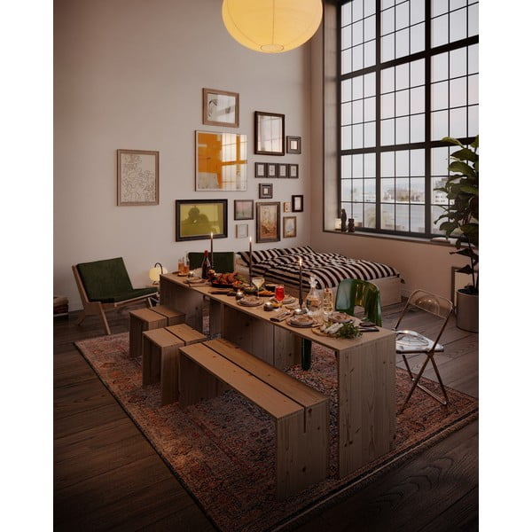 Panchina di colore naturale Join-In – Karup Design-image-1