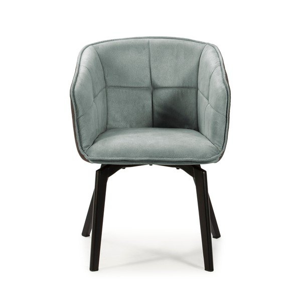 Poltrona grigio-blu Herta - Marckeric-image-2