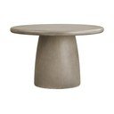 Tavolo da pranzo da giardino rotondo in ceramica ø 60 cm Bonnet – House Nordic