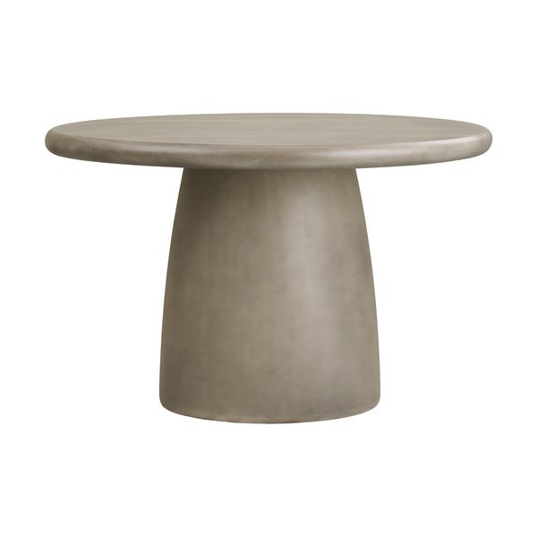 Tavolo da pranzo da giardino rotondo in ceramica ø 60 cm Bonnet – House Nordic