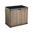 Contenitore da giardino marrone in plastica Deco – Keter