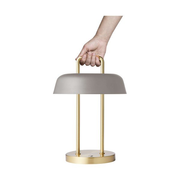Lampada da tavolo grigia Hammel Heim - Hammel Furniture-image-2