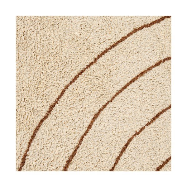 Tappeto beige in misto cotone 200x300 cm Tampa – House Nordic-image-4