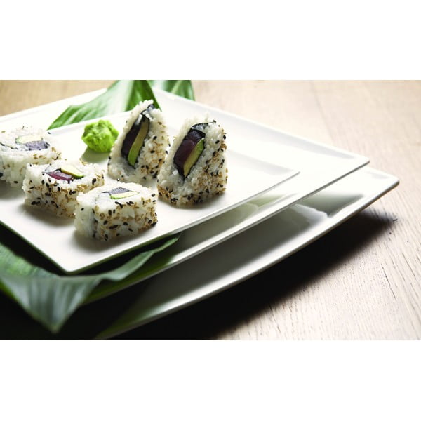 Piatto in porcellana bianca East Meets West, 36,5 x 18 cm - Maxwell & Williams-image-2