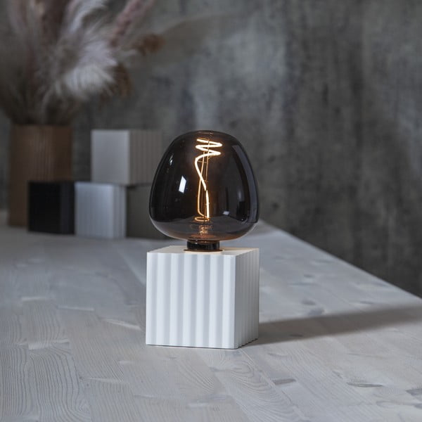 Piede di lampada bianco 10 cm Box - Star Trading-image-3