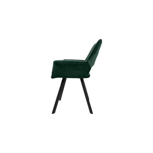 Poltrona in velluto verde scuro Seattle - HSM collection-image-2