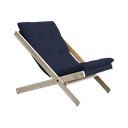 Sedia pieghevole Raw/Navy Boogie - Karup Design