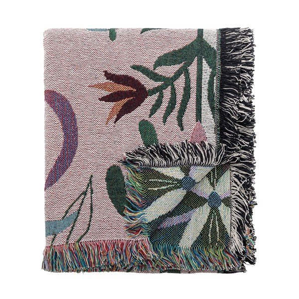 Coperta in misto cotone 130x160 cm Yash – Bloomingville