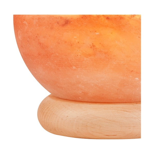 Lampada di sale arancione, altezza 16 cm Sally - LAMKUR-image-4