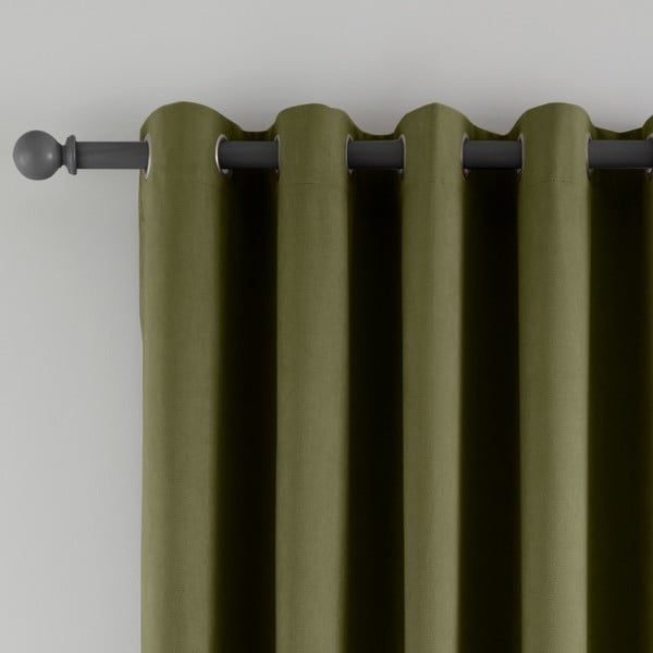 Tenda oscurante/termoisolante color kaki alla porta 117x213 cm Wilson – Catherine Lansfield