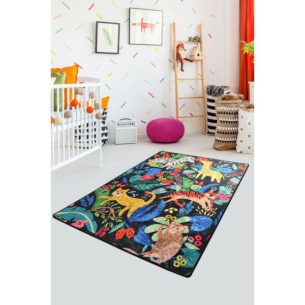 Tappeto antiscivolo per bambini , 140 x 190 cm Zoo - Conceptum Hypnose-image-2