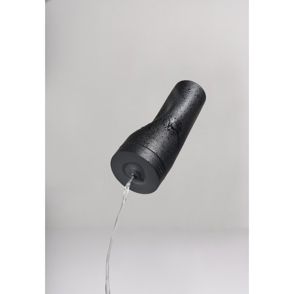 Dispenser di sapone in silicone nero 150 ml Splash - Zone-image-2