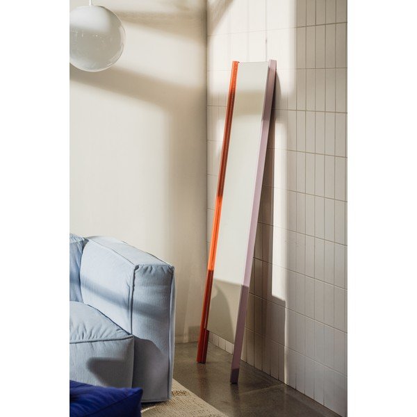 Specchio da terra con telaio in legno massiccio 49x166 cm Lun – noo.ma-image-1