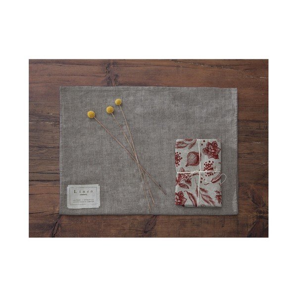 Set di 4 tovaglioli di stoffa con lino Red Peppers, 43 x 43 cm - Really Nice Things-image-1