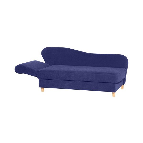 Poltrona Selma blu-viola, angolo destro - Max Winzer-image-3